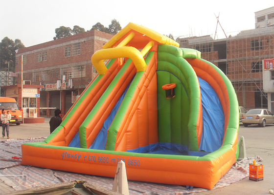 China Swimming Pool Water Slide Commercial Inflatable Water Slide For Backyard supplier