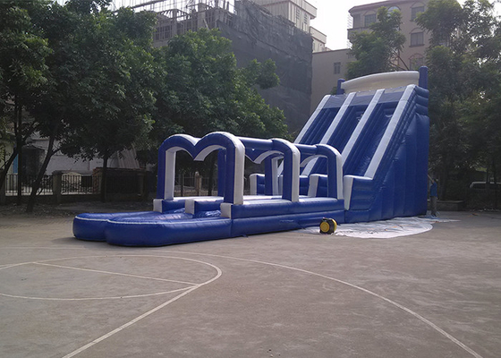 China Outdoor Giant Inflatable Water Slide For Adult / Jumbo Water Slide Inflatable supplier