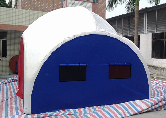 China Red / Blue Durable Iinflatable Family Tent / Inflatable Outdoor Tent  For Activity Or Event supplier