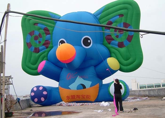 China 10m Large Inflatable Elephant / Outdoor Advertising Balloon For Big Event supplier