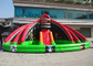 17 Feet Red / Green / Black Large Commercial Inflatable Slides For Kids Party supplier