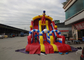 Commercial Grade Inflatable Dry Slide Cool Double Lane For Children supplier