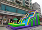 Huge Commercial Inflatable Slide 9L X 4W X6H / Digital Printing Inflatable Water Park Slide supplier