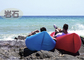Durable Convenient Inflatable Sleeping Bag For Ourdoor Camping supplier