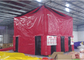Red / Black Small Cube Shaped Inflatable Air Tent For Wedding Or Exhibition PVC Tarpaulin supplier