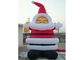 Fashionable Oxford Fabric Christmas Inflatable Santa Claus For Decoration supplier