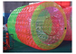 Pink / Green Colorful Durability Inflatable Water Roller 2.5* 2.2m For Park supplier