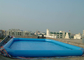Commercial Grade Inflatable Water Pool , Above Ground Portable Pools Fire-Resistant Material supplier