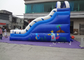 0.55mm PVC Blue Adults And Kids Playground Commercia Giant Inflatable Water Slide For Party supplier