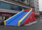 Commercial PVC Vinyl Double Lane Kids Big Inflatable Slide For Kids And Adults supplier