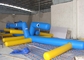 Outdoor Giant Inflatable Water Game / Inflatable Floating Water Park Trampoline Combo supplier