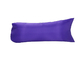 Convenient Purple Inflatable Sleeping Bag Fast Filled Waterproof Nylon Fabric supplier