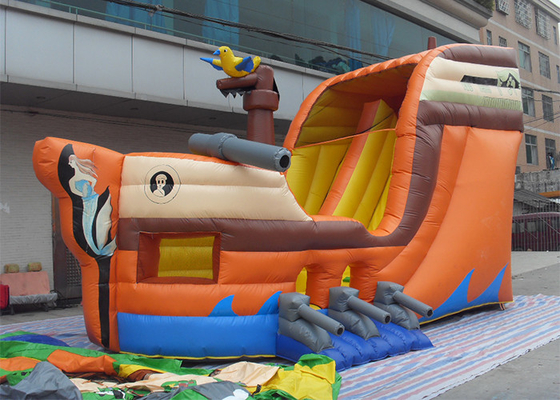 China Quadruple Stitching inflatable boat Commercial Inflatable Slide For Party supplier