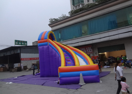 China Wonderful 9L X 6W X 6H Commercial Inflatable Slide Roof Cover For Hire supplier