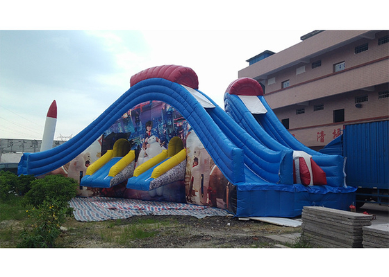 China Customized Batmax Commercial Inflatable Slide Hire , Water Slide For Pool Use supplier