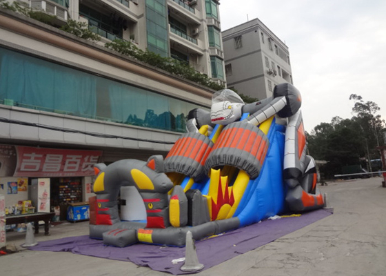China Wonderful Commercial Inflatable Slide , Robert Inflatable Super Slide 12L X 6W X 7H supplier