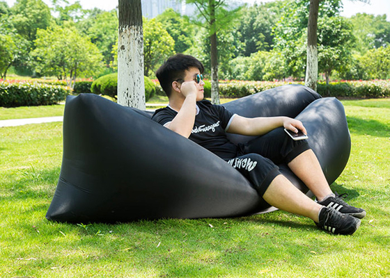 China 3 - 4 Season Waterproof Colorful Inflatable Sleeping Sofa Hangout Lamzac Laybag supplier