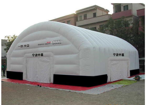 China Printed Party Large Inflatable Air Tent With Logo In White For Wedding supplier