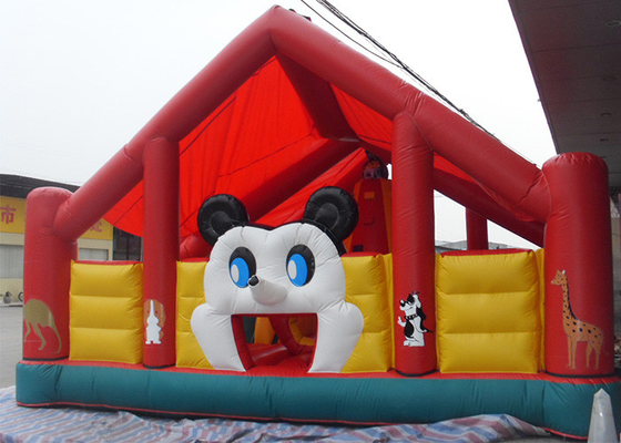 China Outoodr Mickey Mouse Large Inflatable Fun Park / Cartoon Inflatable Fun World supplier