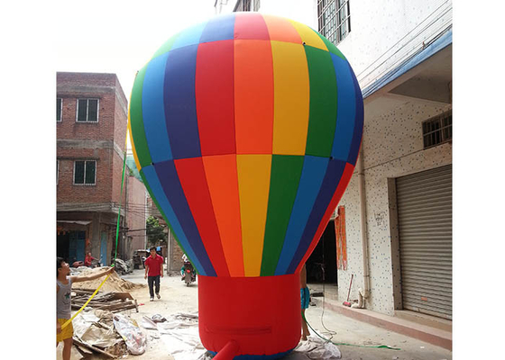 China Customized Design Inflatable Advertising Products , Large Inflatable Balloon For Square supplier