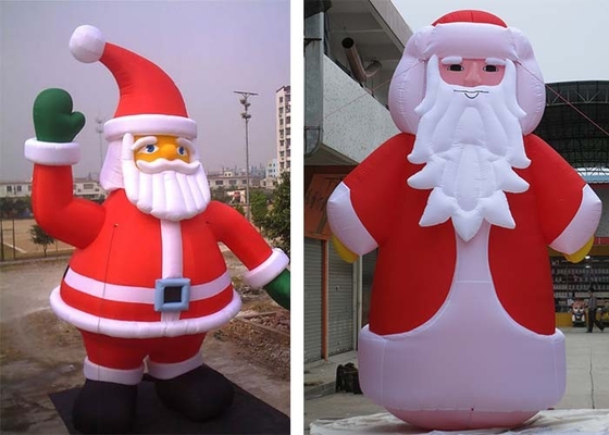China Fashionable Oxford Fabric Christmas Inflatable Santa Claus For Decoration supplier