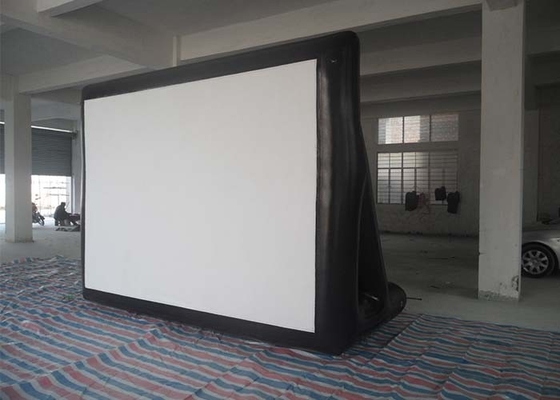 China Outdoor 0.55mm PVC Tarpaulin Inflatable Model , Inflatable Movie Screen For  Family / Party Time supplier