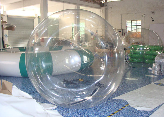 China 0.9mm PVC Tarpaulin  Inflatable Water Ball Customized Size For Children supplier