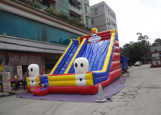 0.55mm PVC Tarpaulin Rabbit Inflatable Slide Commercial Fire Retardant supplier