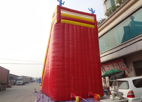 Red / Yellow / Blue 8.5m High Commercial Inflatable Slide For Adult And Kids supplier