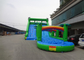 Tropical Island Commercial Inflatable Water Slip N Slide , Inflatable Pool Slide For Adult supplier