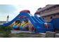 Customized Batmax Commercial Inflatable Slide Hire , Water Slide For Pool Use supplier