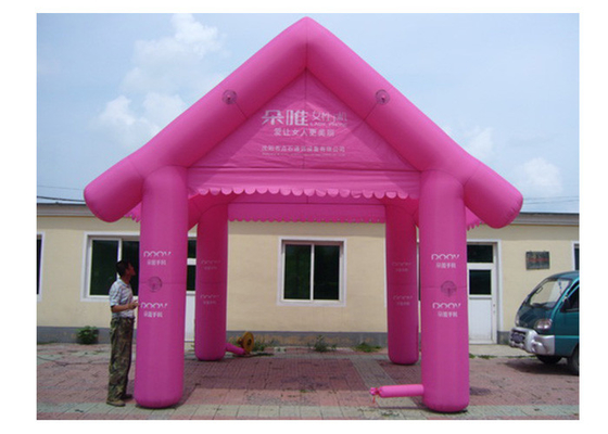 Oxford Fabric Multifunctional Inflatable Air Tent Huge Digital Printing Reusable EN14960 supplier