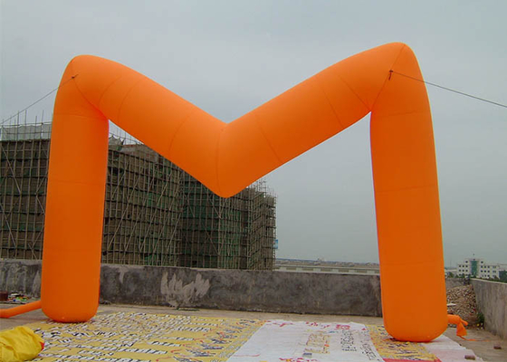 High Tear Strength Golden Inflatable Gantry Fire Resistance / Waterproof supplier