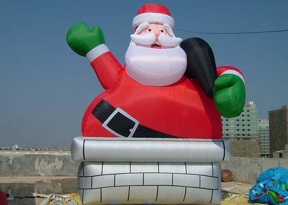 Outdoor Cute Inflatable Advertising Products Santa Advertising Claus supplier