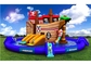 Fashionable Pirate Ship Giant Inflatable Water Playground For Summer supplier