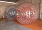 Transparent High Durability Inflatable Sports Games 60kg For Zorb Ramp Race Track supplier
