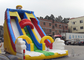 Durable PVC Tarpaulin Water Slide For Kids , Giant Inflatable Slide For Rental Business supplier