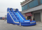 Wipeout PVC Inflatable Giant Slide With Pool / Inflatable Water Slide For Kids And Adults supplier