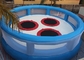 0.9mm PVC Attractive Inflatable Sports Games , Bungee Jumping Trampoline For Fun Games supplier