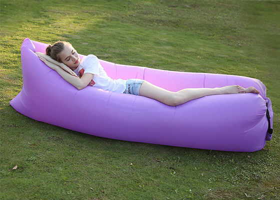 Polyester Lounge Inflatable Sleeping Bag Single Person supplier